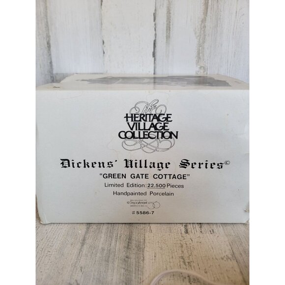 Dept 56 55867 Green Gate Cottage Heritage village - Picture 10 of 10